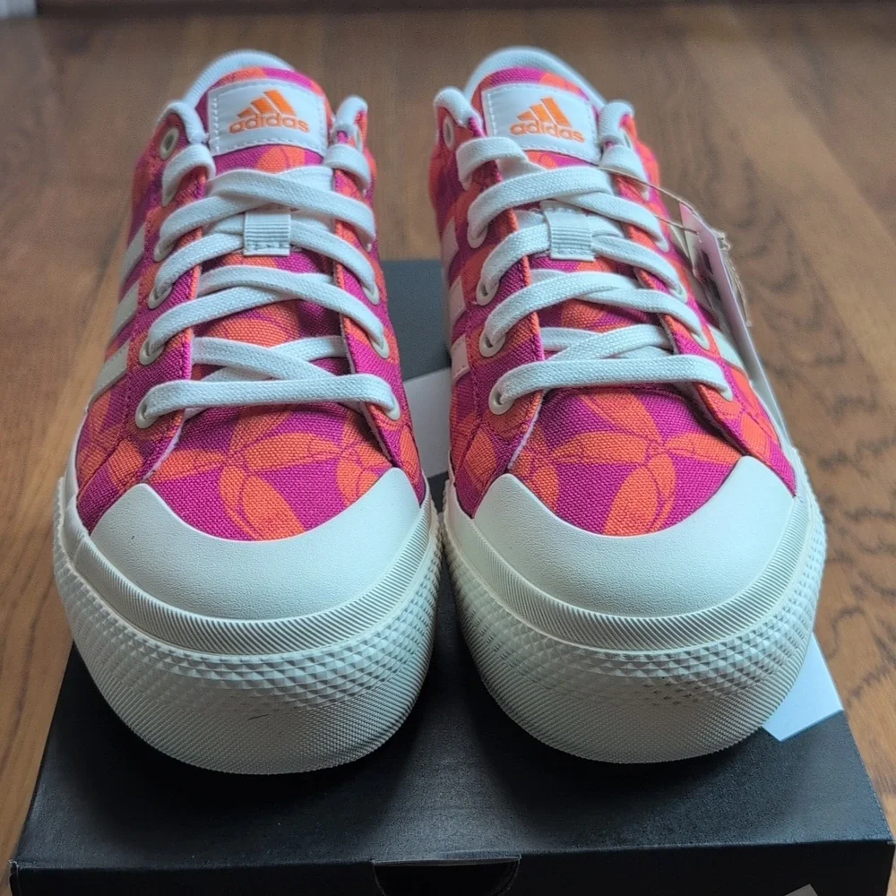 NIB FARM Rio Bravada 2.0 Platform Sneaker Adidas Collab Women's Size 7 Tucan